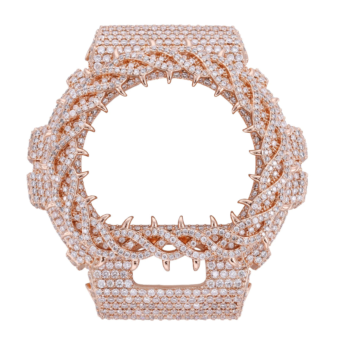 Iced Out Thorn Watch Bezel, image 9