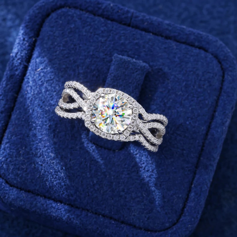 Moissanite Ring Set, image 6