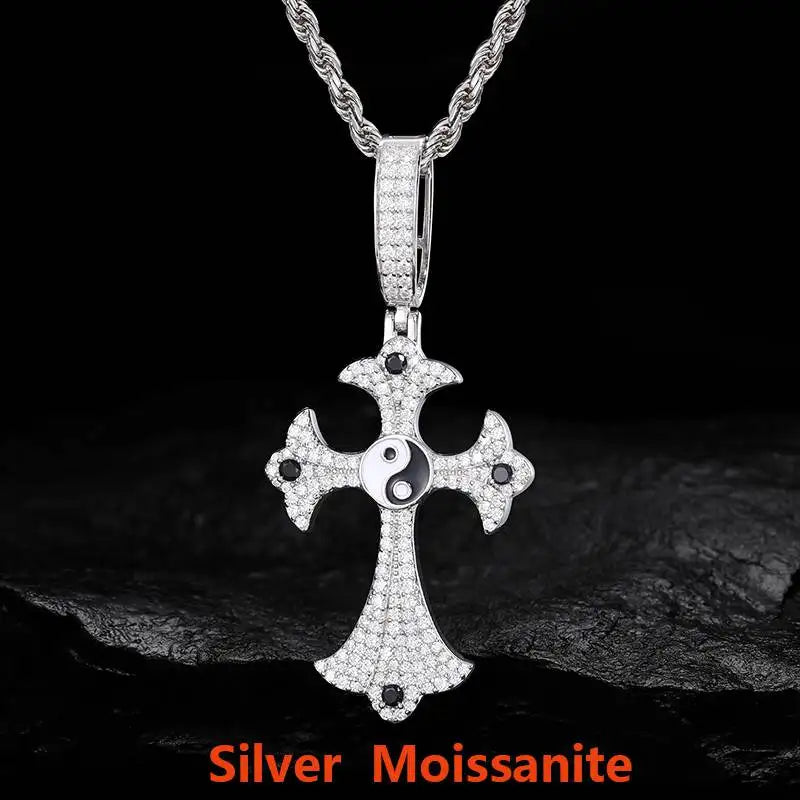 Gothic Cross Pendant Necklace, image 9