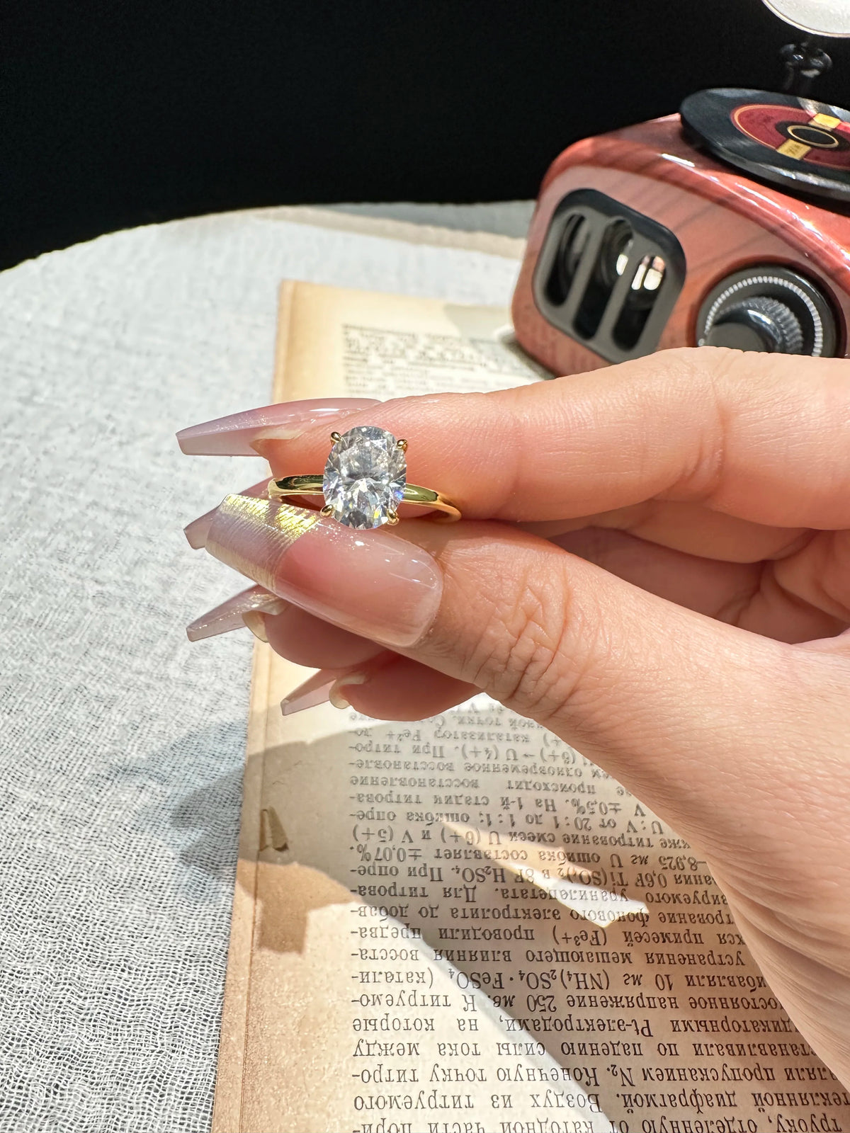 Moissanite Solitaire Engagement Rings, image 8