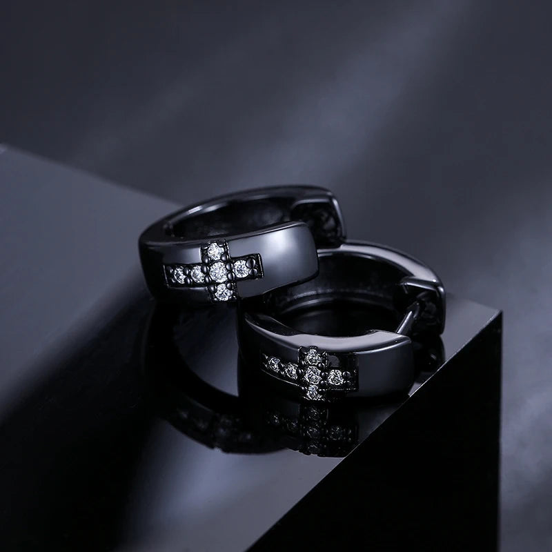 Moissanite Earrings for Men, image 5