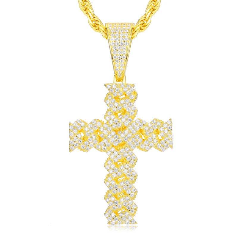 14mm Cross Pendant for Men, image 11