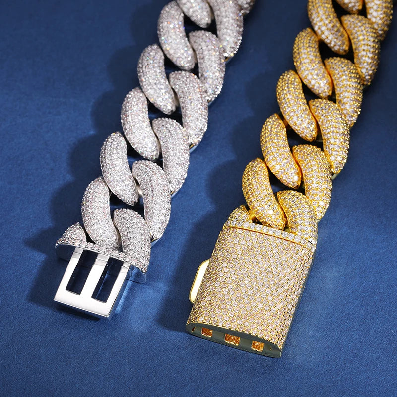 Iced Out Miami Cuban Link Chain for Men, image 5