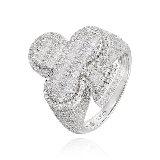 Iced Out Club Signet Ring for Men