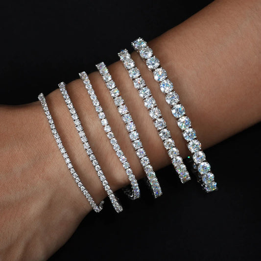 Moissanite Tennis Bracelet or Necklace, image 6