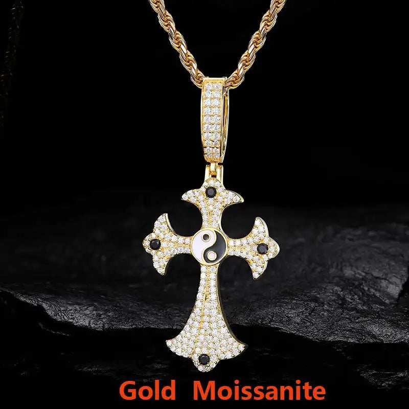 Gothic Cross Pendant Necklace, image 10