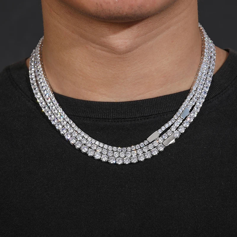Moissanite Tennis Necklace, image 7
