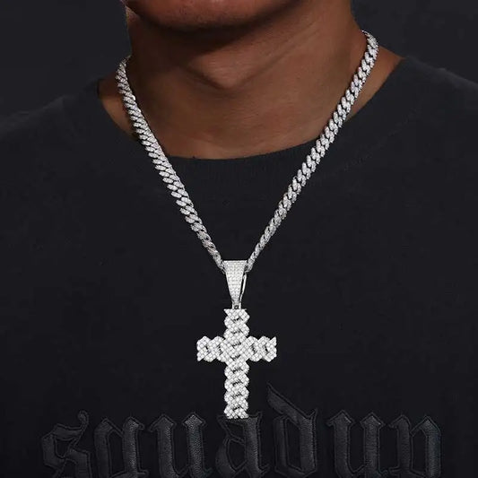 14mm Cross Pendant for Men, image 5