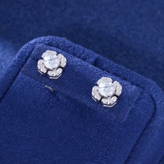 Moissanite Stud Earrings, image 6