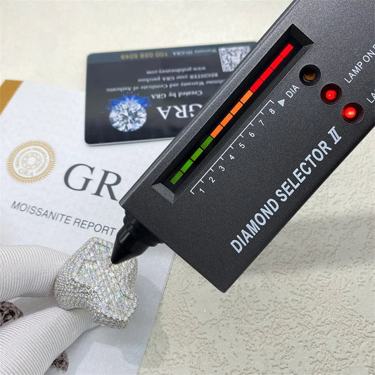 Iced Out Cross Signet Ring for Men, image 3
