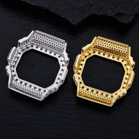 Iced Out Moissanite Watch Case