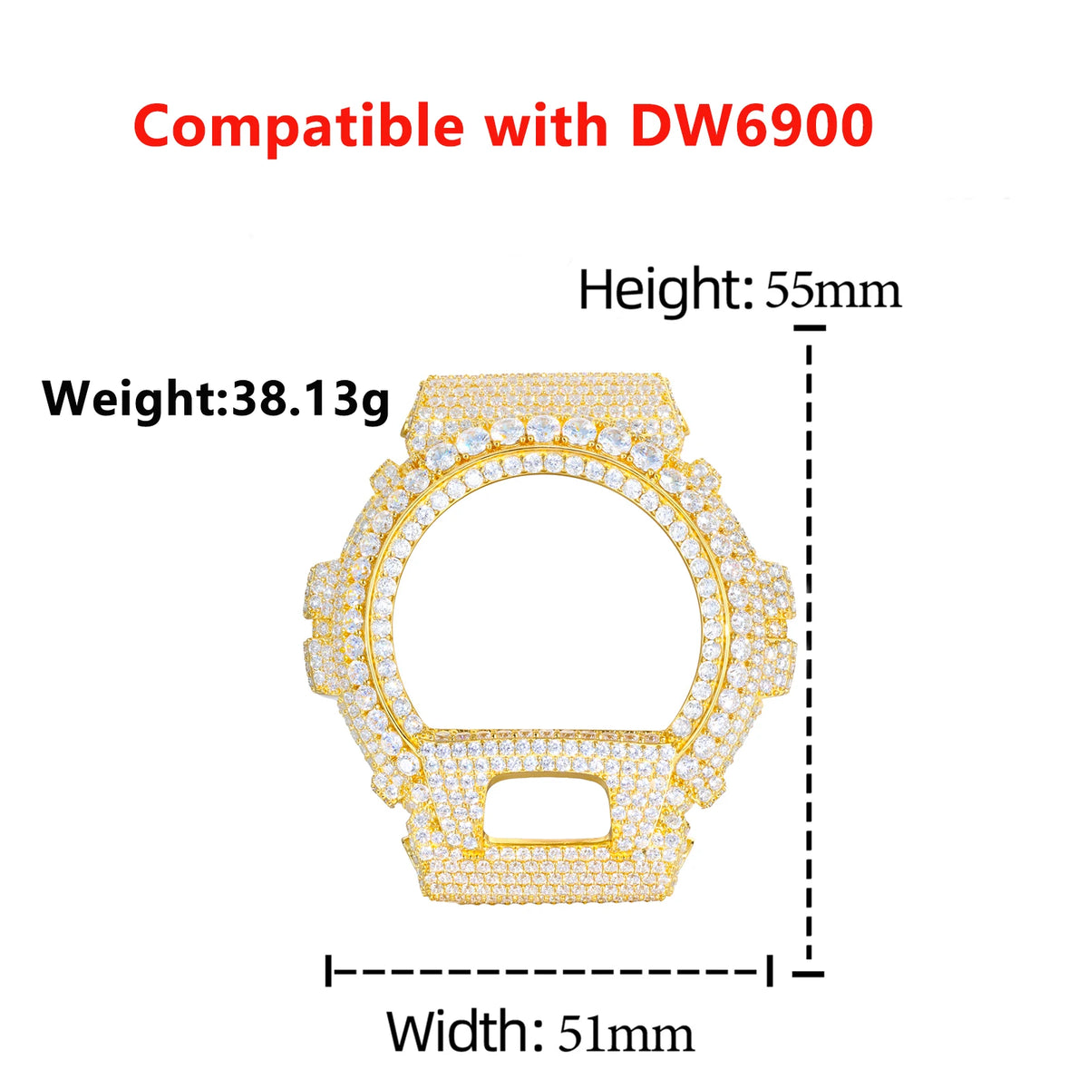 Iced Out Thorn Watch Case, image 10