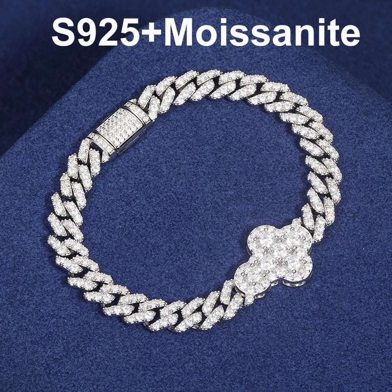 Iced Out Cuban Link Bracelet for Men, image 7