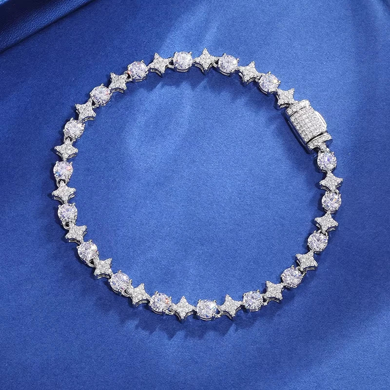 6mm to 10mm Iced Out Tennis Bracelet