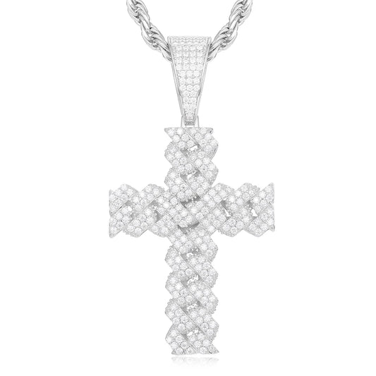 14mm Cross Pendant for Men