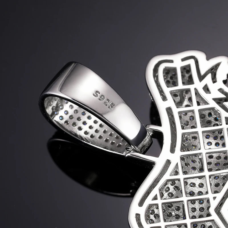 Iced Out Gorilla Pendant for Men, image 6