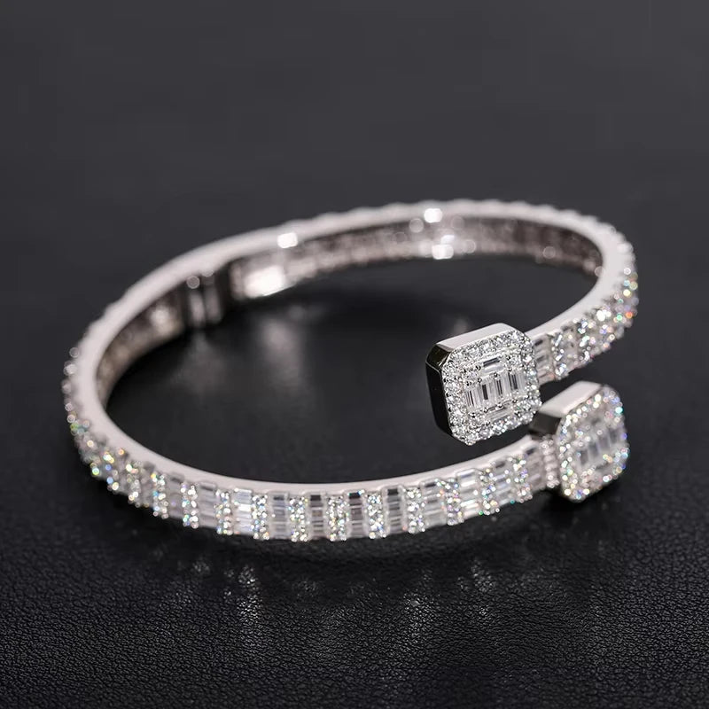 14mm Iced Out Baguette Cuban Link Chain for Men, image 7