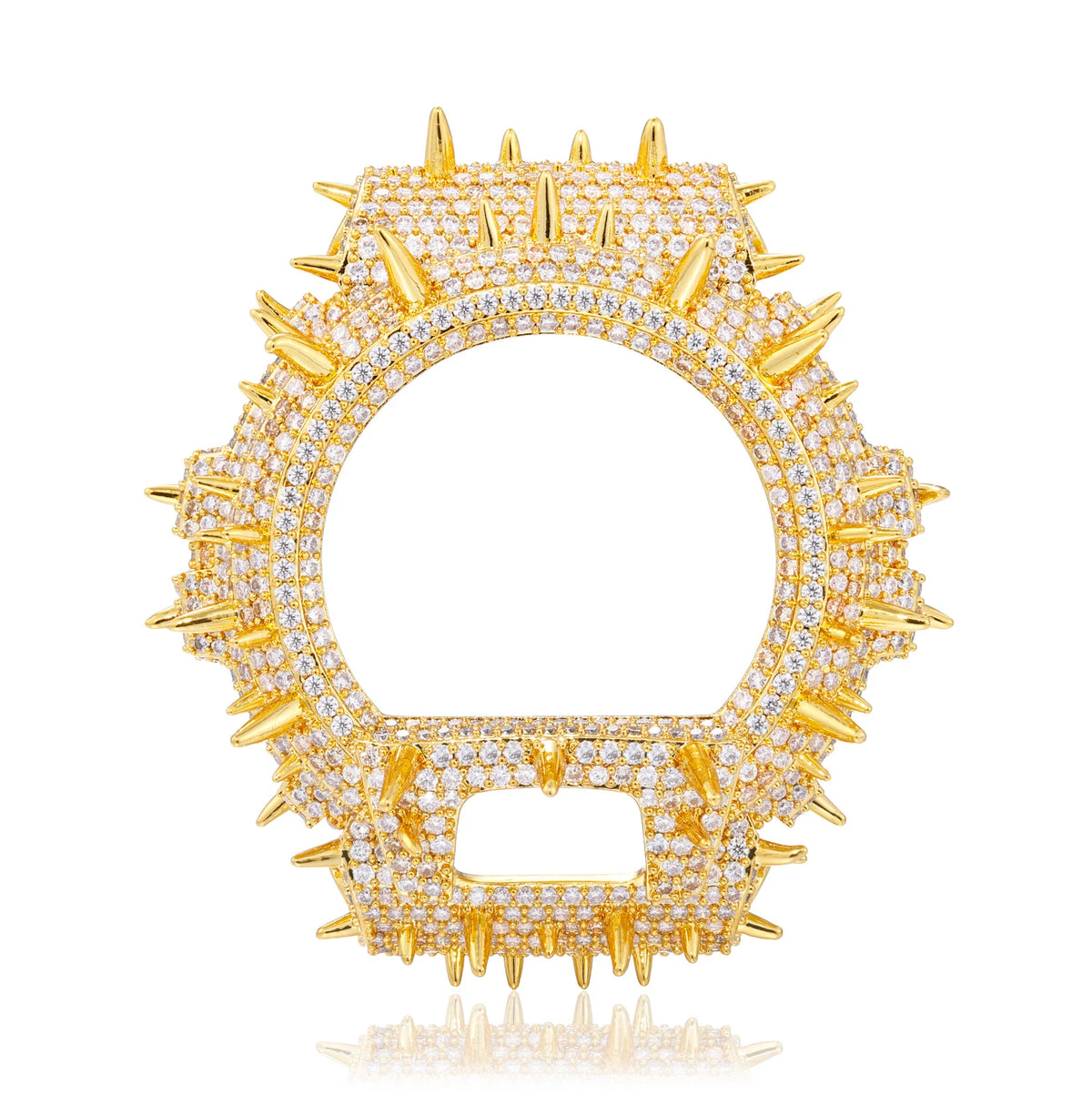 Iced Out Spiked Watch Case, image 8