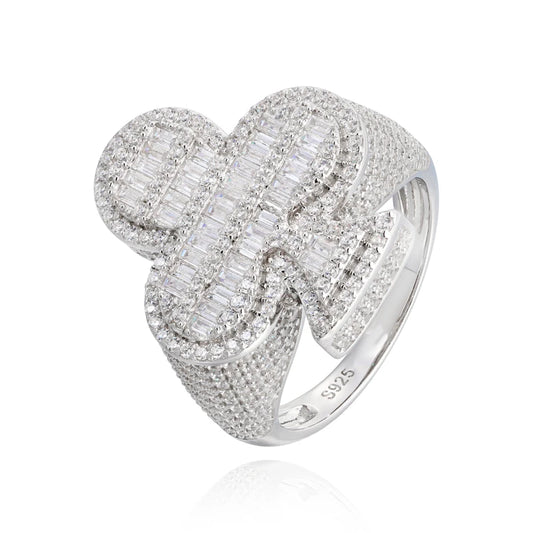 Iced Out Club Suit Ring for Men