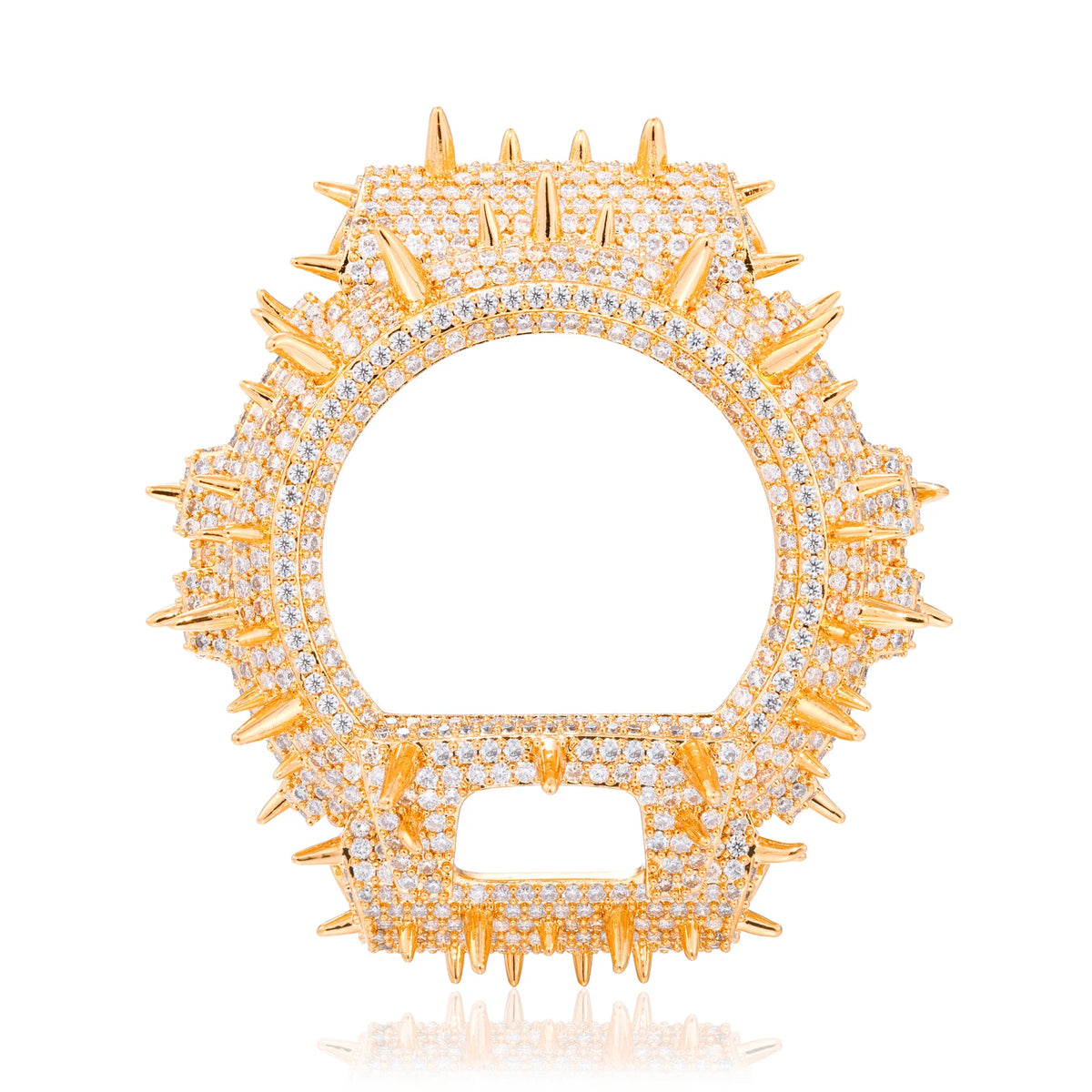 Iced Out Spiked Watch Case, image 7