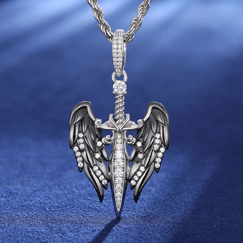 Iced Out Pendant Necklace for Men, image 18