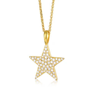 Moissanite Pendant Necklace