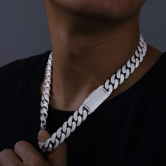 Miami Cuban Link Necklace or Bracelet for Men, image 6