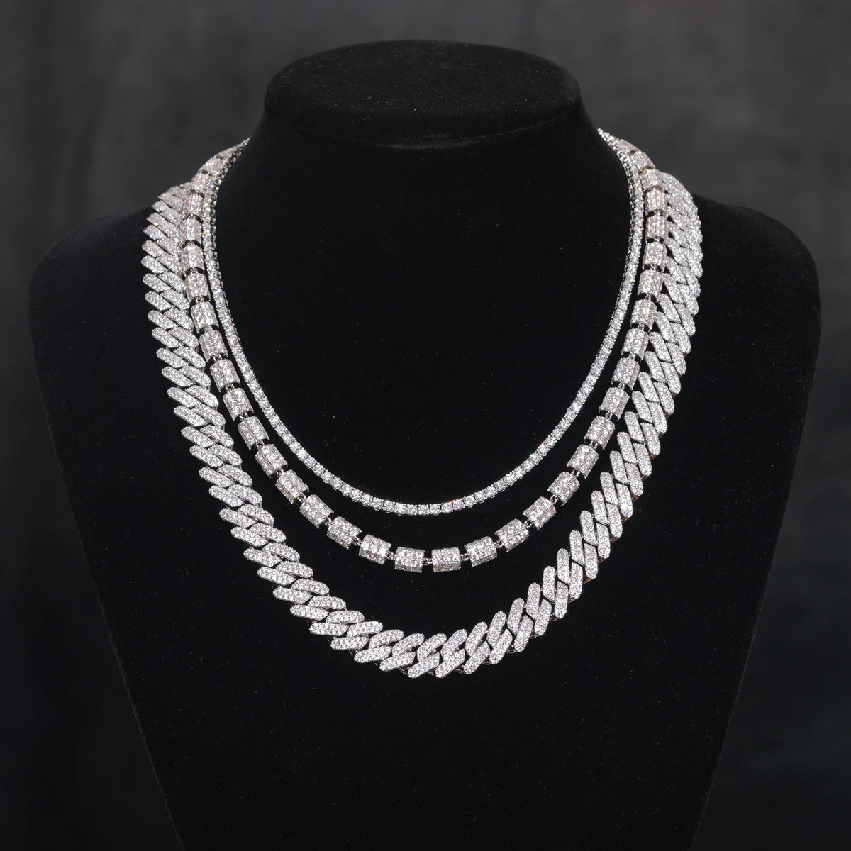 Moissanite Chain for Men, image 2