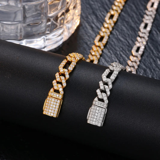6mm Moissanite Cuban Link Bracelet, image 4