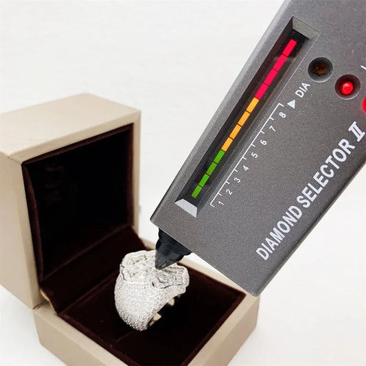 Iced Out Baguette Cross Ring for Men, image 5