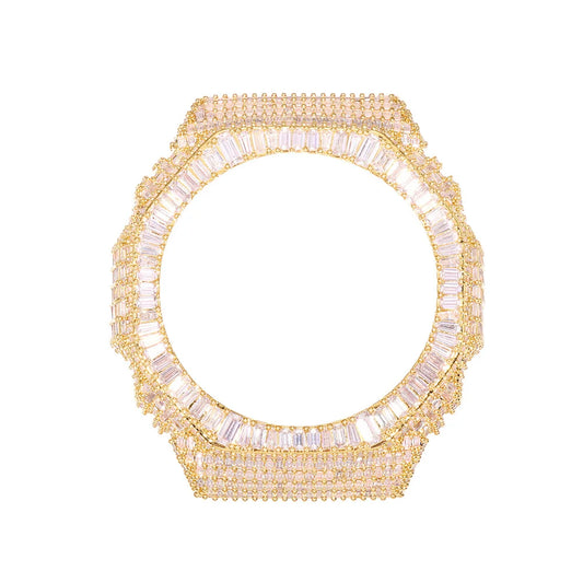 Iced Out Baguette Watch Bezel, image 5