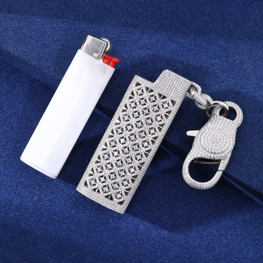 Iced Out Lighter Case for Men, image 4