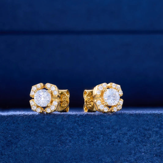 Moissanite Stud Earrings, image 5