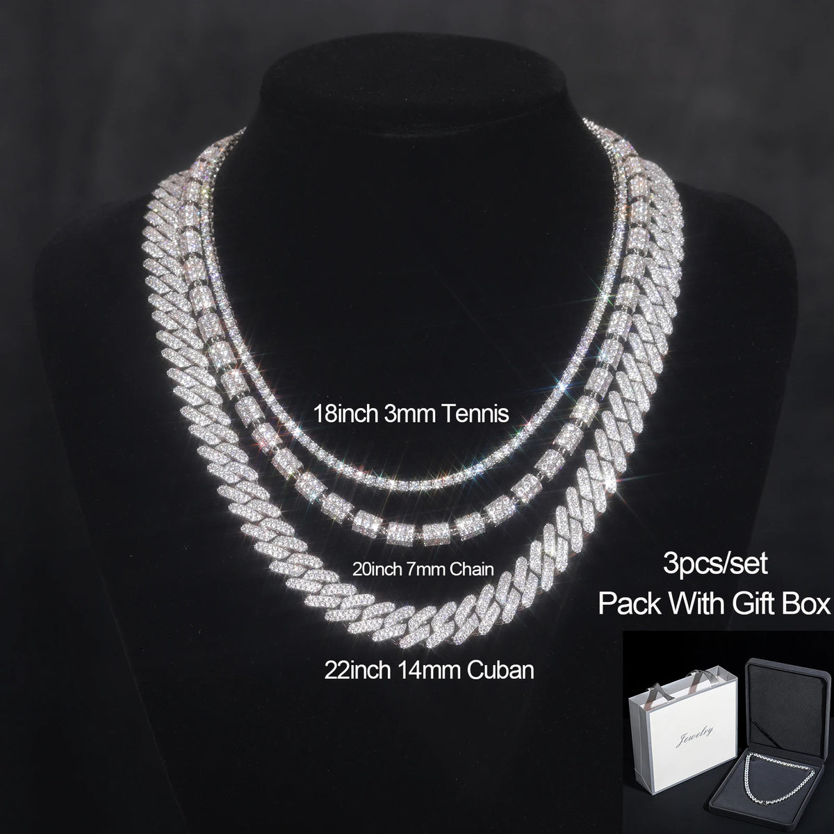 Moissanite Chain for Men, image 10
