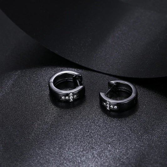Moissanite Earrings for Men, image 6