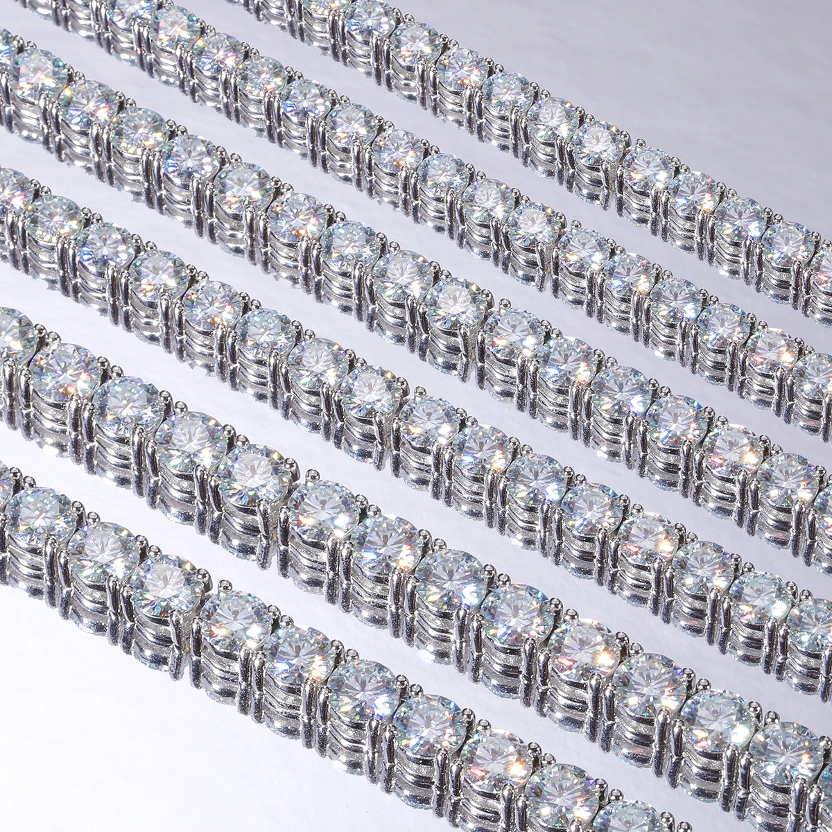 2mm to 6mm Moissanite Tennis Bracelet, image 4