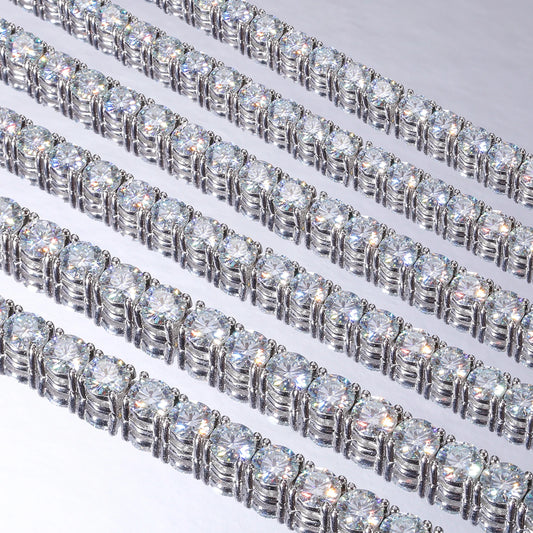 2mm to 6mm Moissanite Tennis Bracelet, image 4
