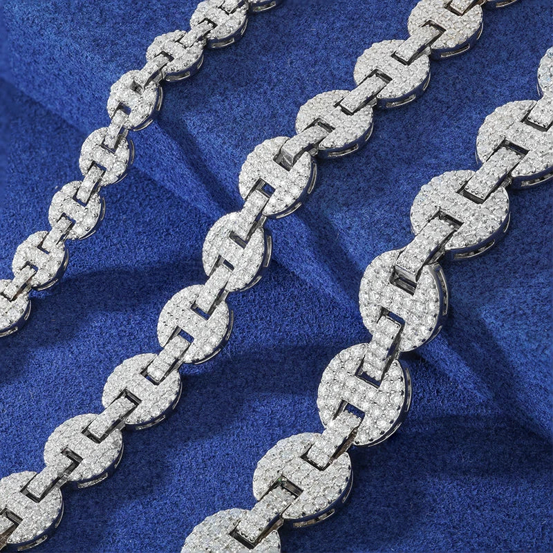 Iced Out Mariner Link Chain, image 5