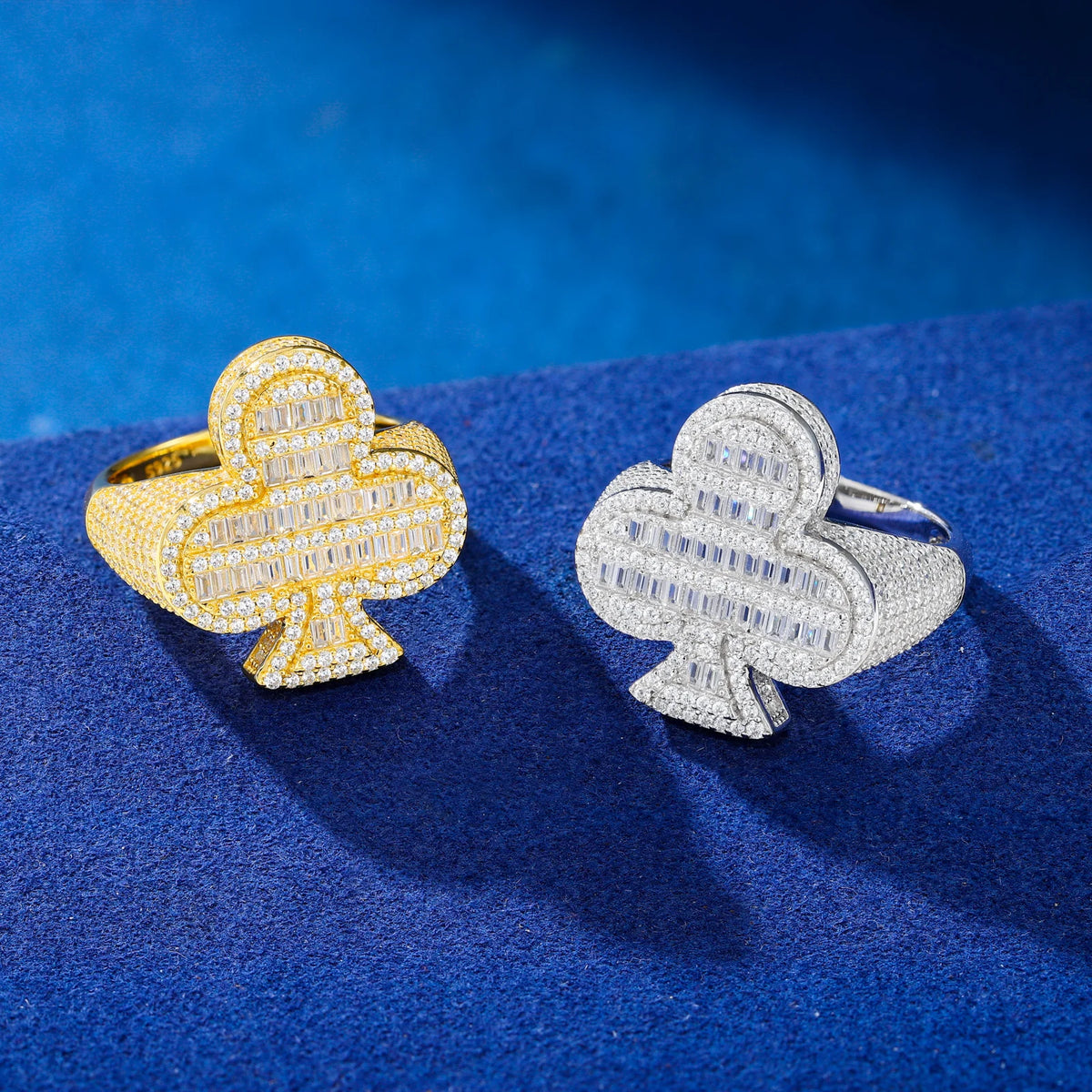 Iced Out Club Signet Ring for Men, image 6