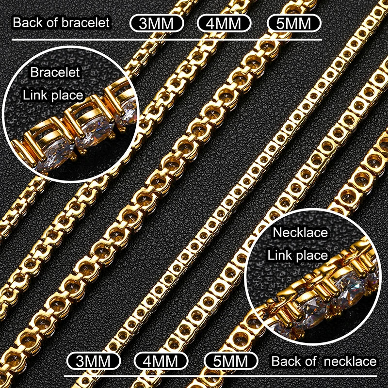 2mm to 6mm Moissanite Tennis Bracelet, image 5