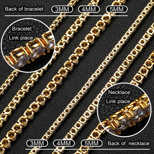 2mm to 6mm Moissanite Tennis Bracelet, image 5