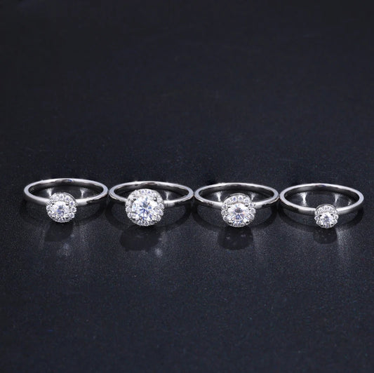 Moissanite Solitaire Ring, image 4