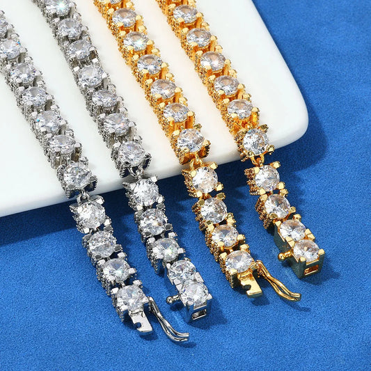 6mm Moissanite Tennis Chain, image 5
