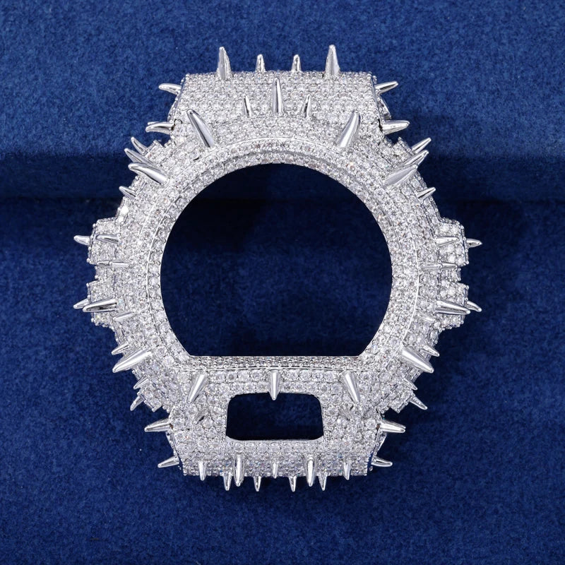 Iced Out Spiked Watch Case, image 4