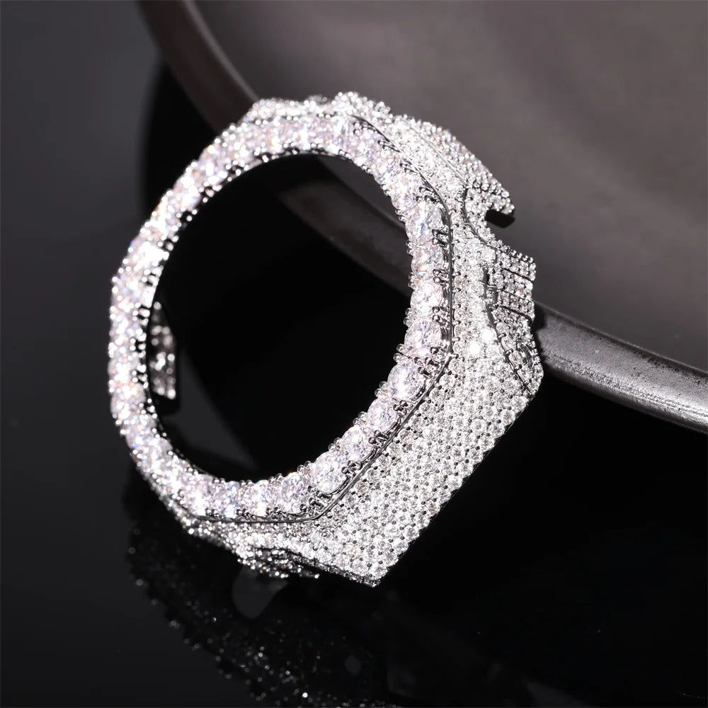 Iced Out Watch Bezel, image 6