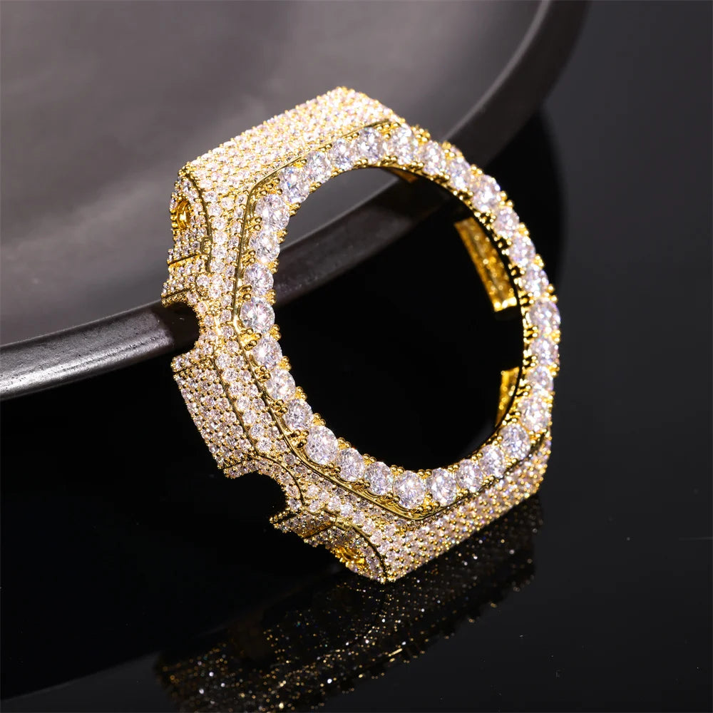 Iced Out Watch Bezel, image 4
