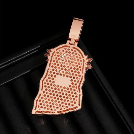 Iced Out Jesus Pendant Necklace for Men, image 2