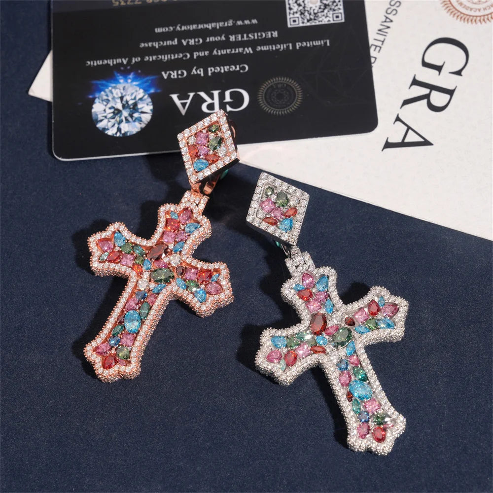 Cross Pendant Necklace for Men, image 4
