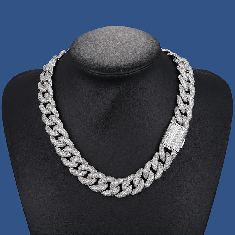 Iced Out Miami Cuban Link Chain for Men