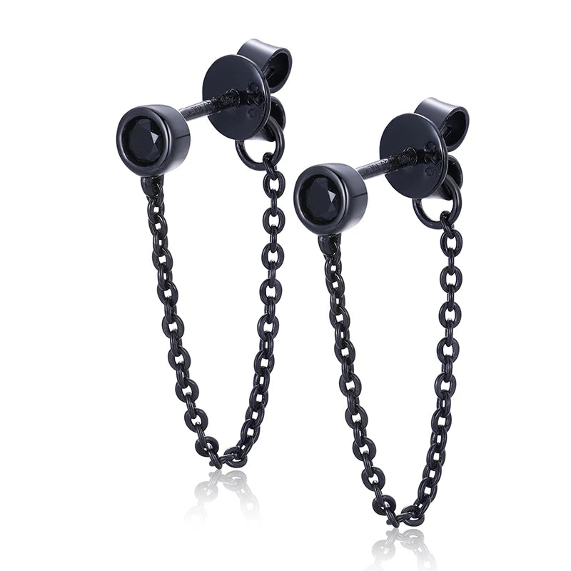 Moissanite Earrings for Men, image 13